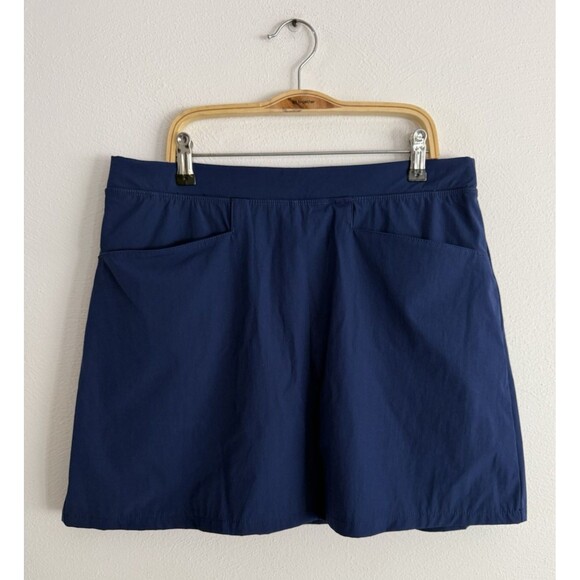 Renwick RNWK Blue Skort Women Size M Golf Tennis Pickleball Skirt Short Pockets - Picture 1 of 6